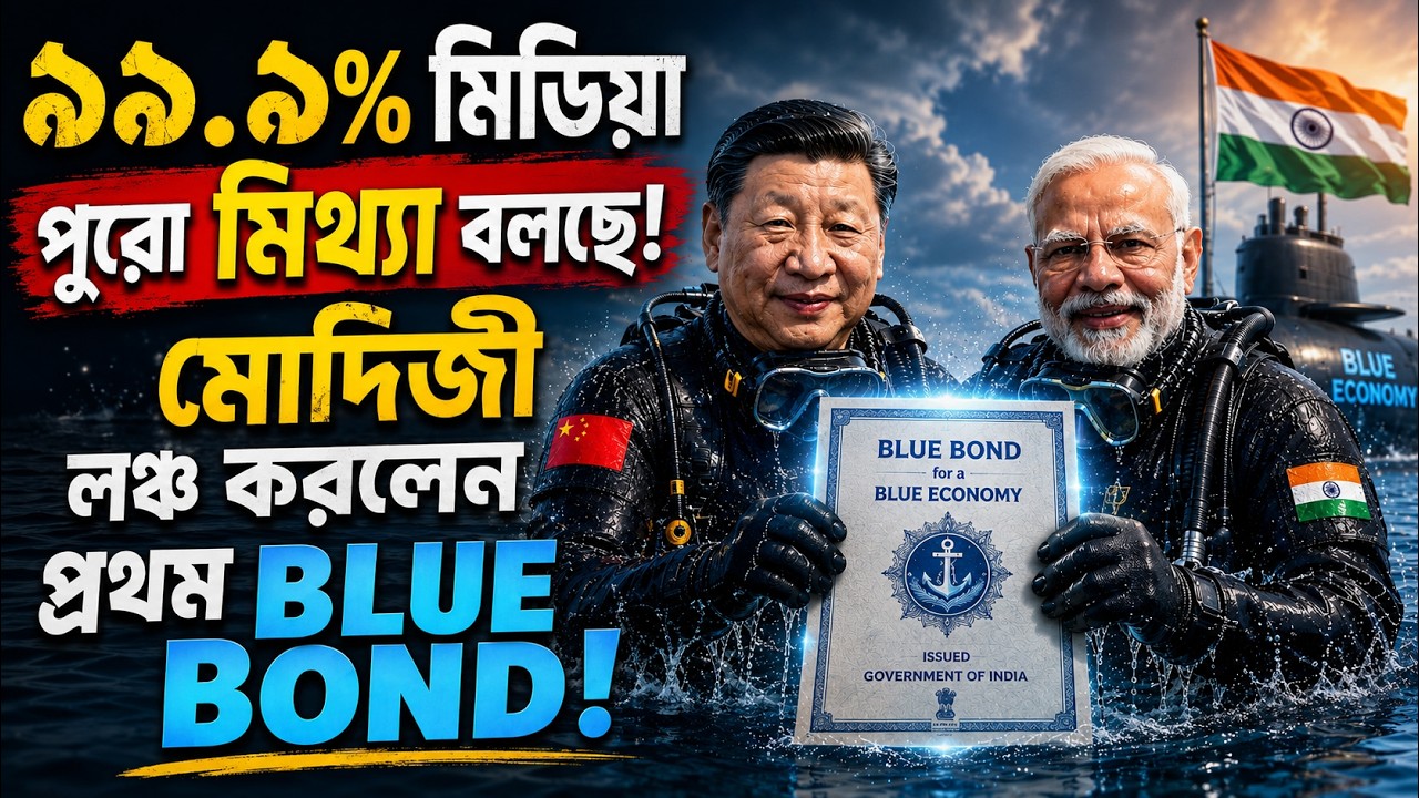 ৯৯.৯% মিডিয়া পুরো মিথ্যা বলছে! মোদিজি লঞ্চ করলেন ভারতের প্রথম BLUE BOND!