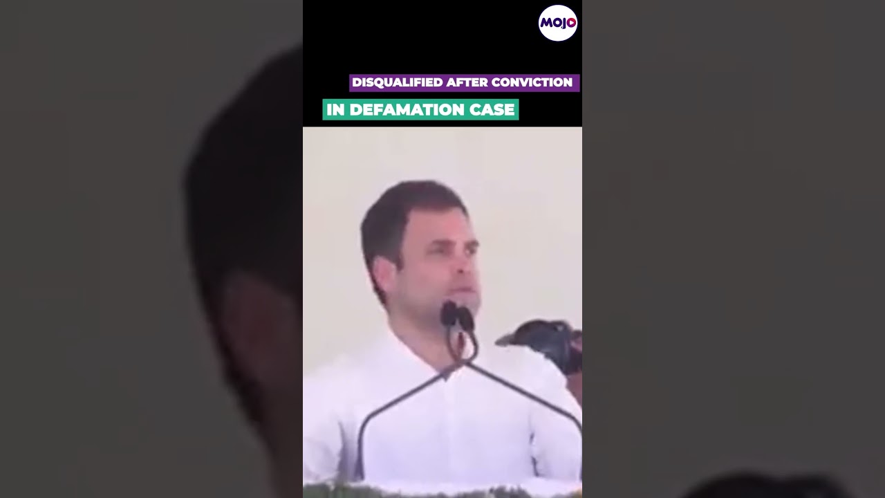 BREAKING: Rahul Gandhi Disqualified From As MP After Conviction In Defamation Case #shorts #viral