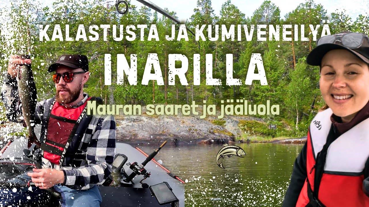 Kalastusta ja veneilyä Inarijärvellä | Mauran saaret ja jääluola | Paatti vesille osa 2