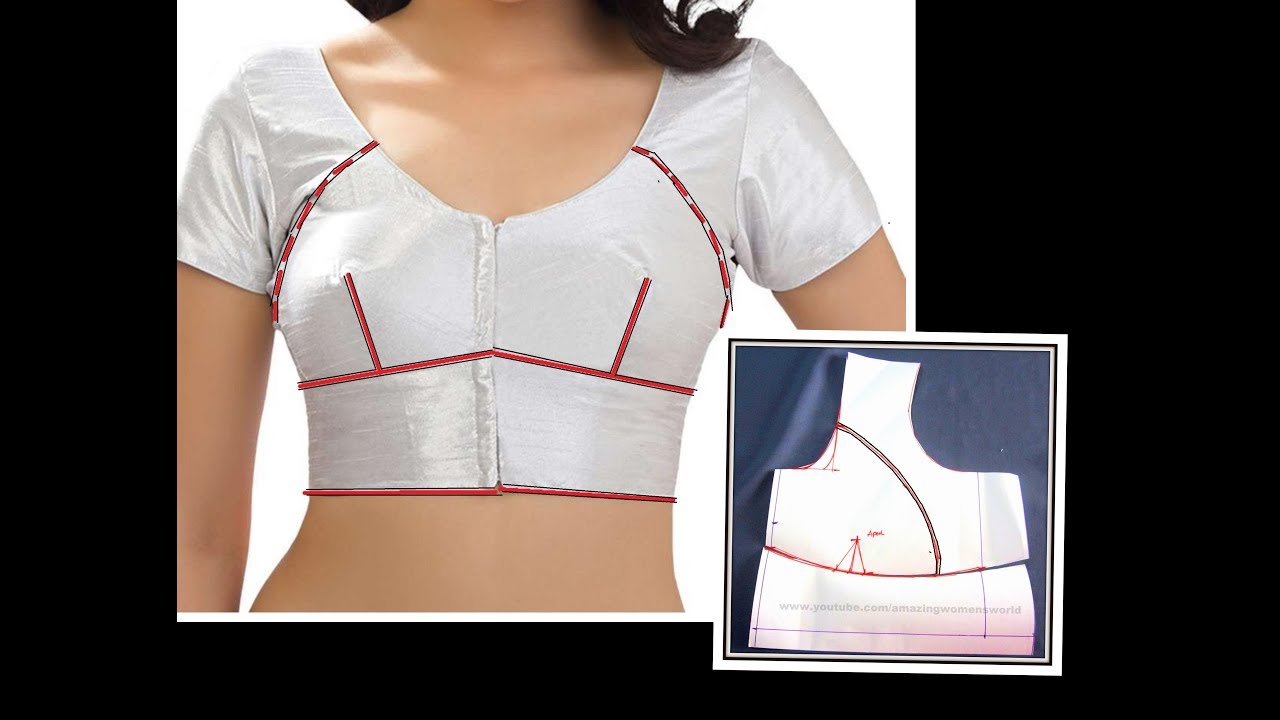 Perfect Single Katori Blouse Drafting ,Cutting and Stitching  with Useful Tips | DIY