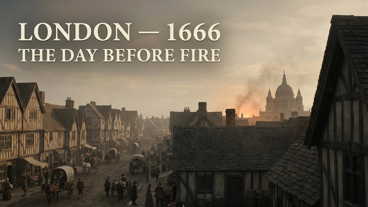 A Day In London, 1666 - The Great Fire Begins