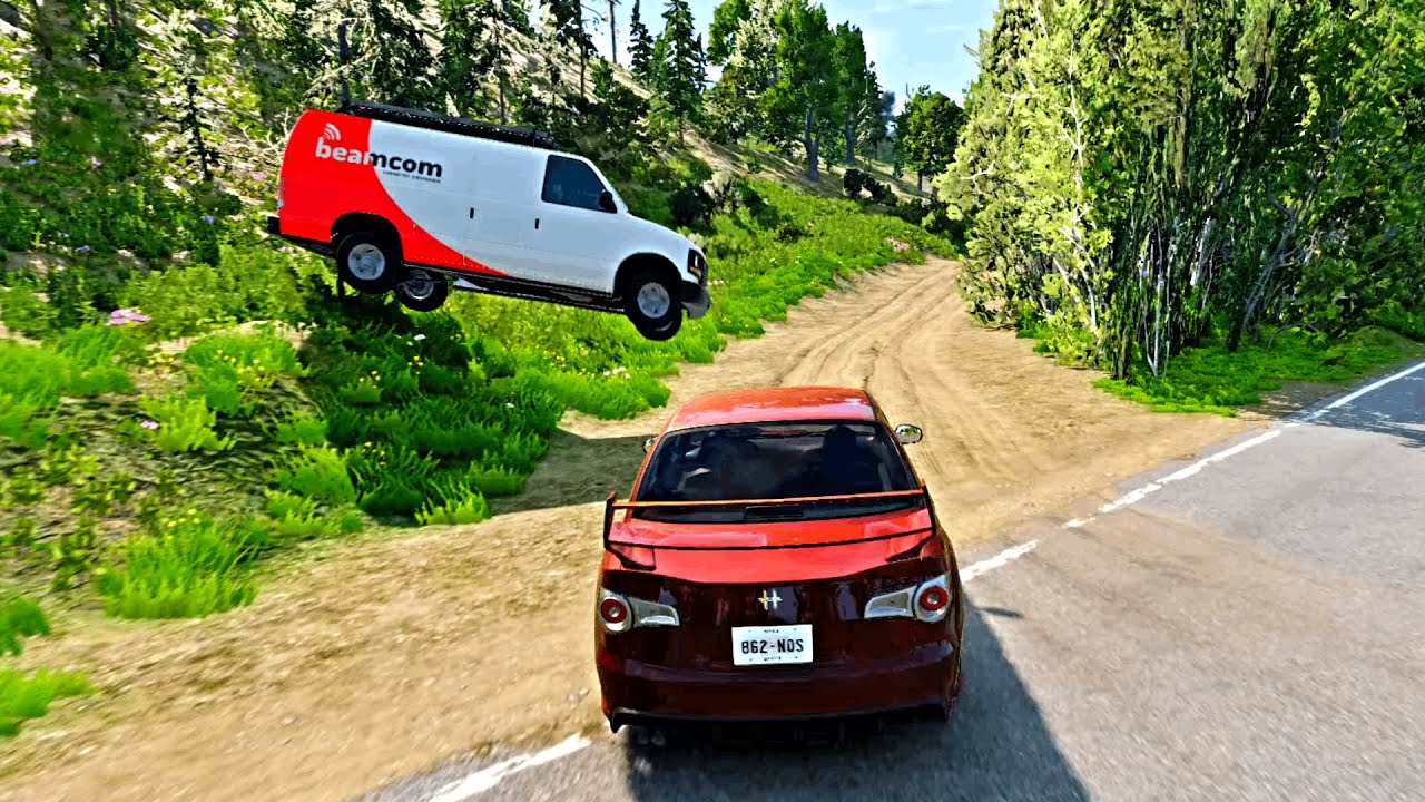 Crazy Overtakes Gone Wrong! | BeamNG Drive Realistic Car Crashes