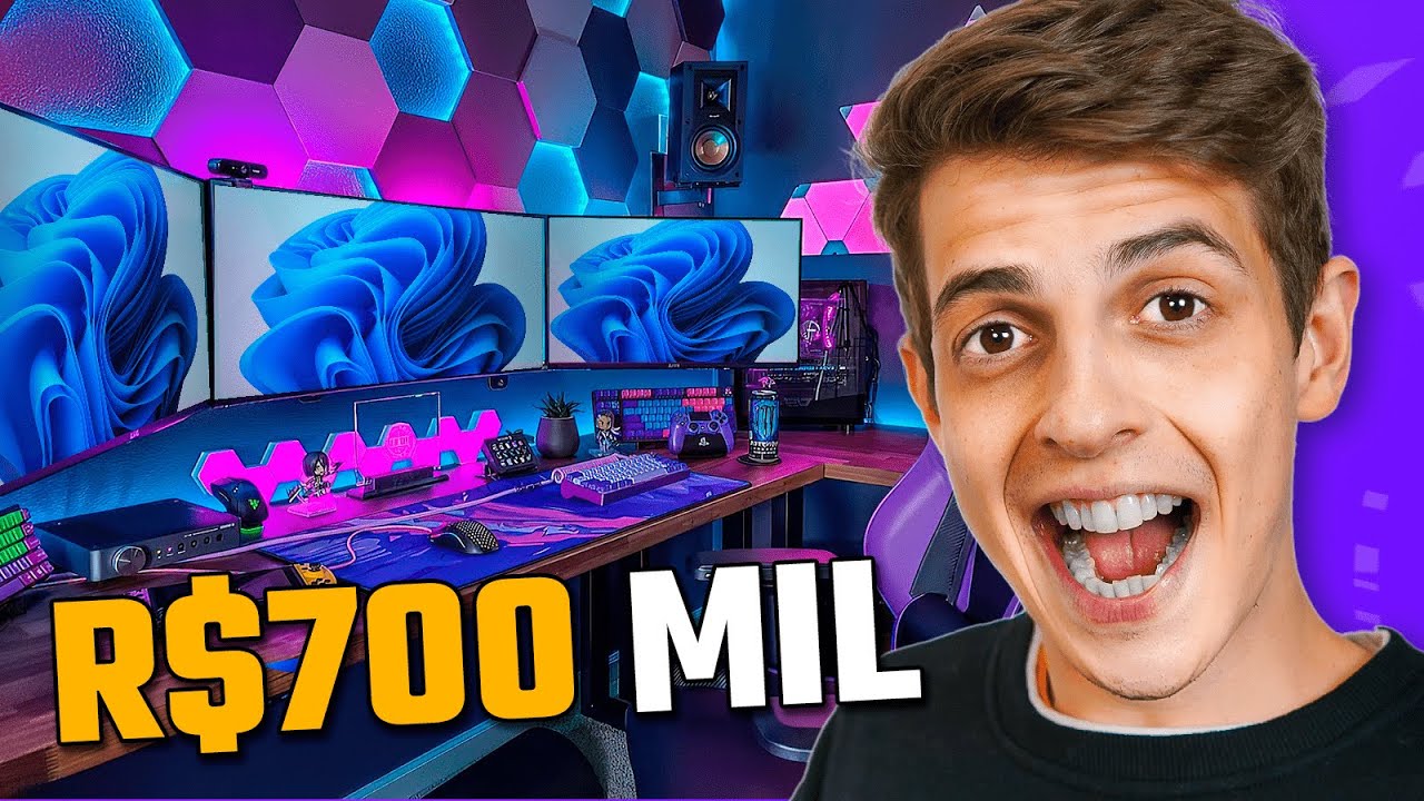 O SETUP GAMER MAIS CARO DO BRASIL