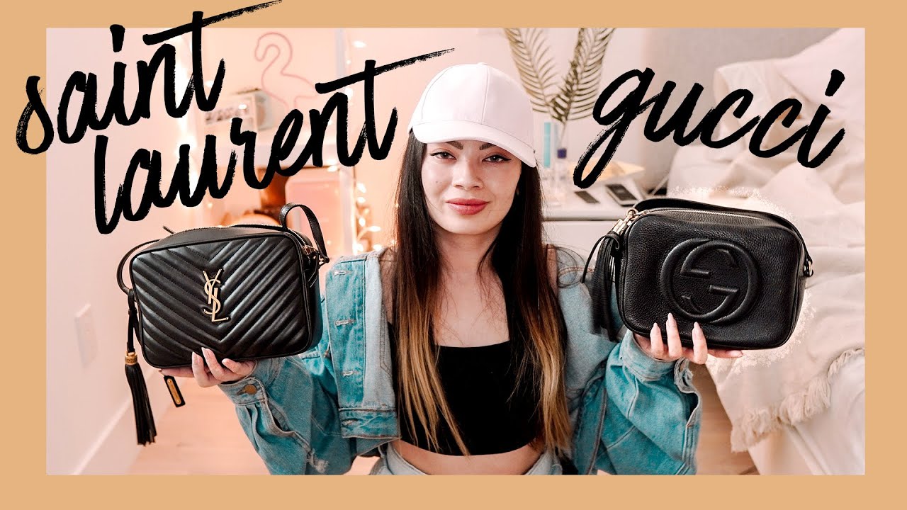 GUCCI SOHO DISCO BAG VS YSL LOU CAMERA BAG ✨ REVIEW + COMPARISON