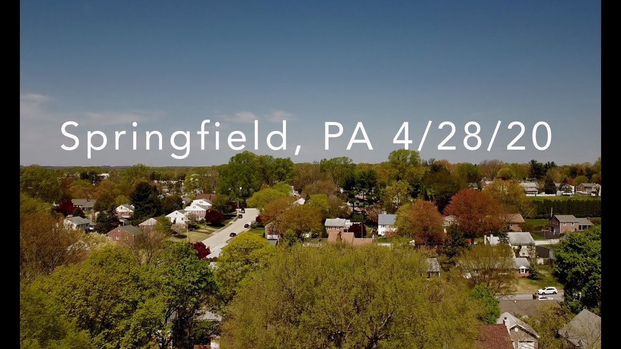 DJI Mavic Mini test footage | Springfield, PA Drone Footage