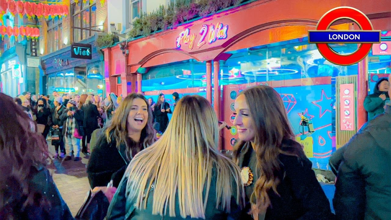 London City Weekend Nightlife | London walk UK