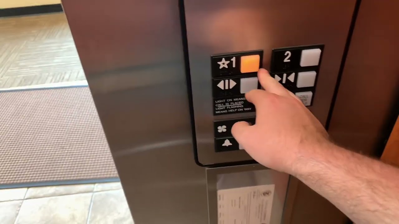 2003 Otis Series 1 Hydraulic Elevator At Main Street Station In Roselle, IL