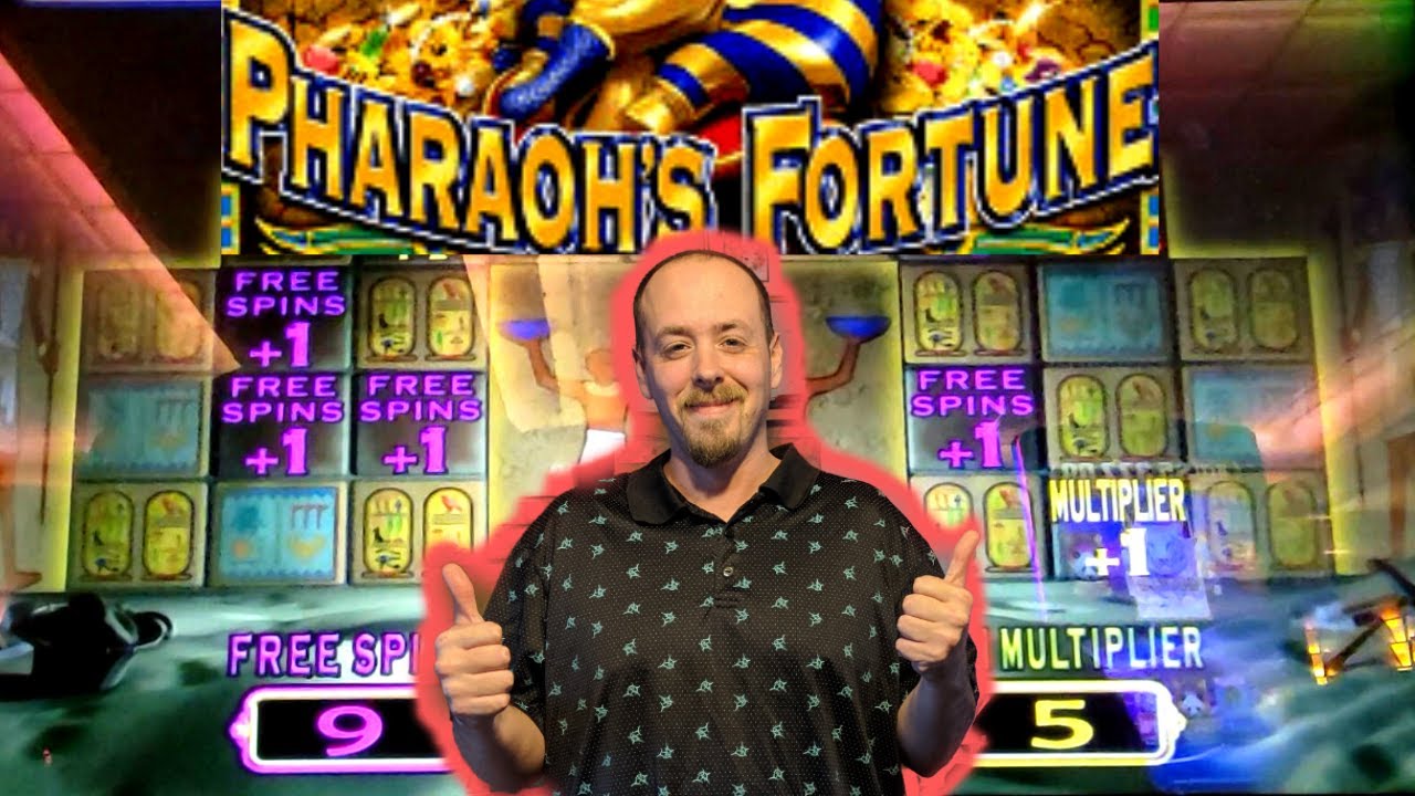 💰Pharaoh's Fortune gives up a Less Lines Max Bet Bonus!💰