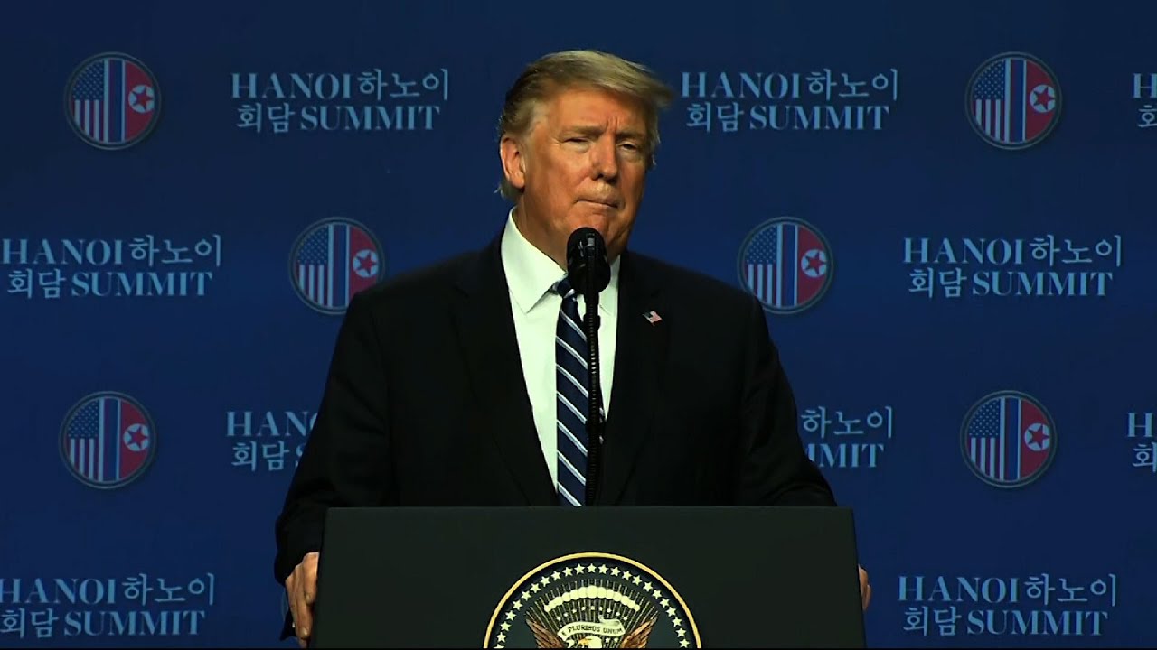 Trump-Kim summit ends without a deal