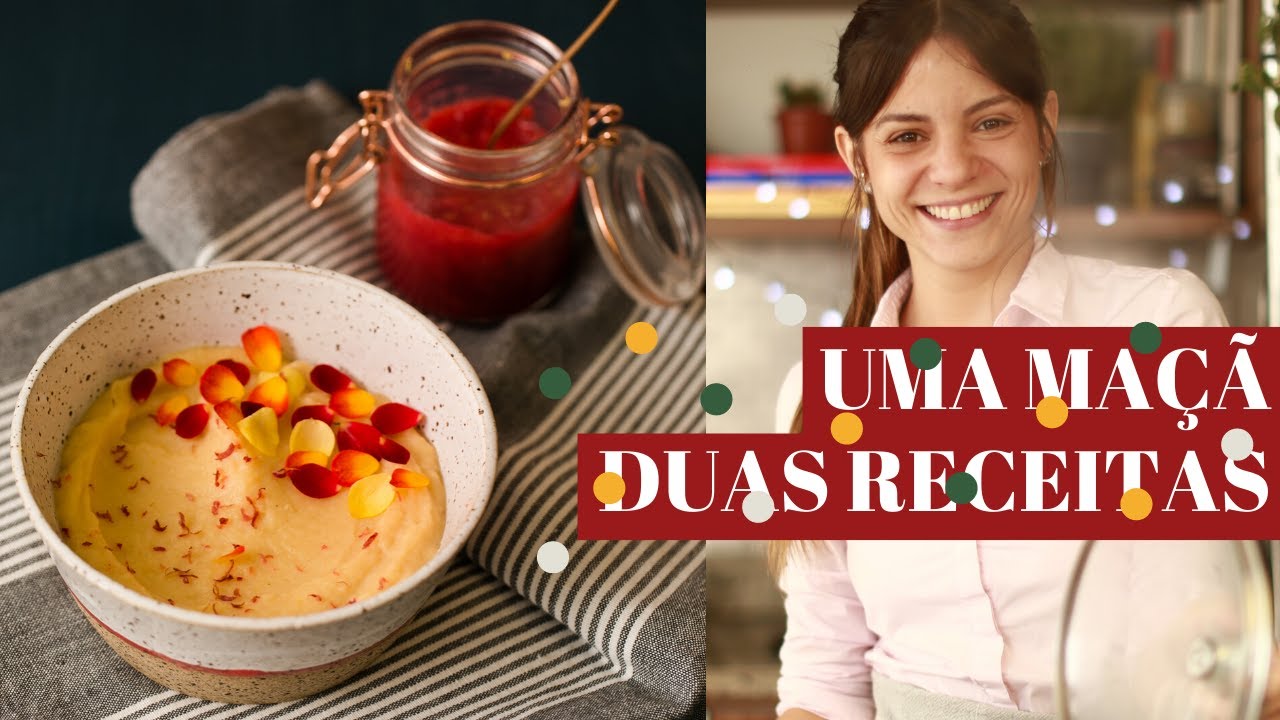 RECEITAS DE NATAL: PURÊ E GELEIA DE MAÇÃ