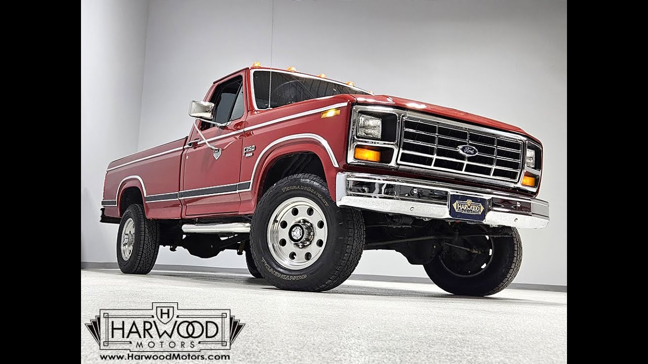 122088 1984 Ford F250 4x4