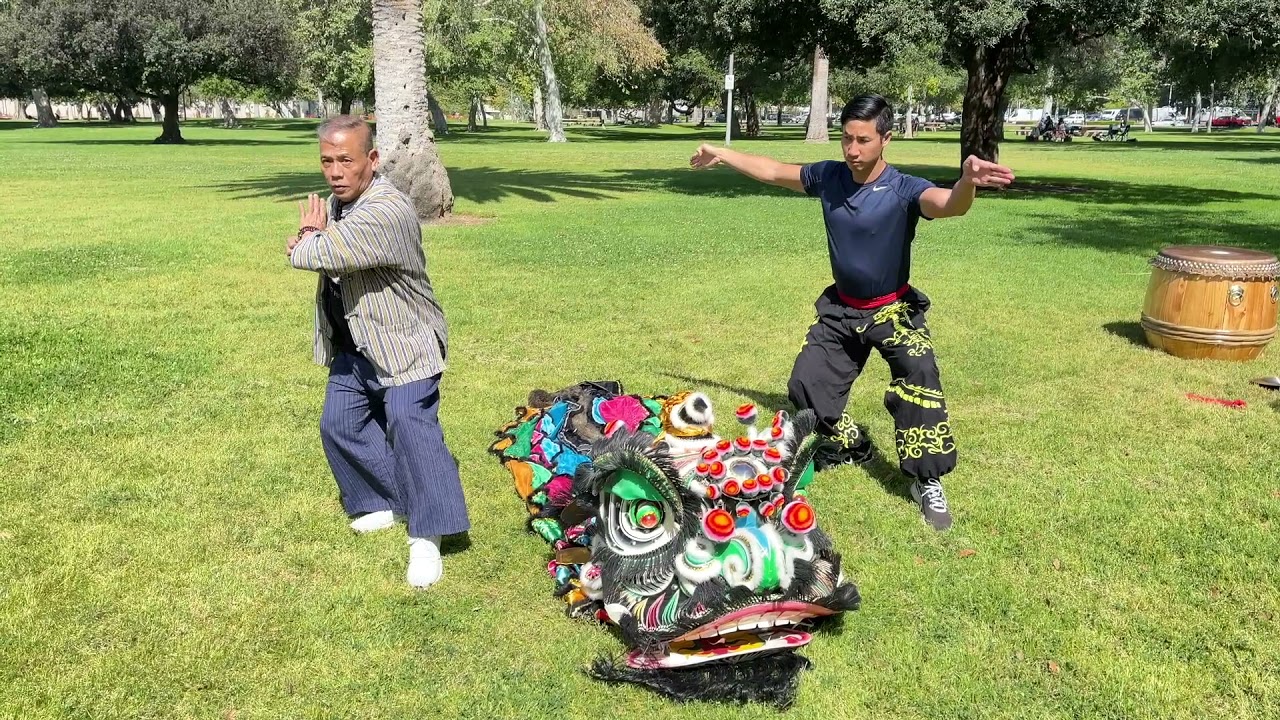 Get Your Fix Of Hung Gar Lion Dance With Kar Yung Lau!