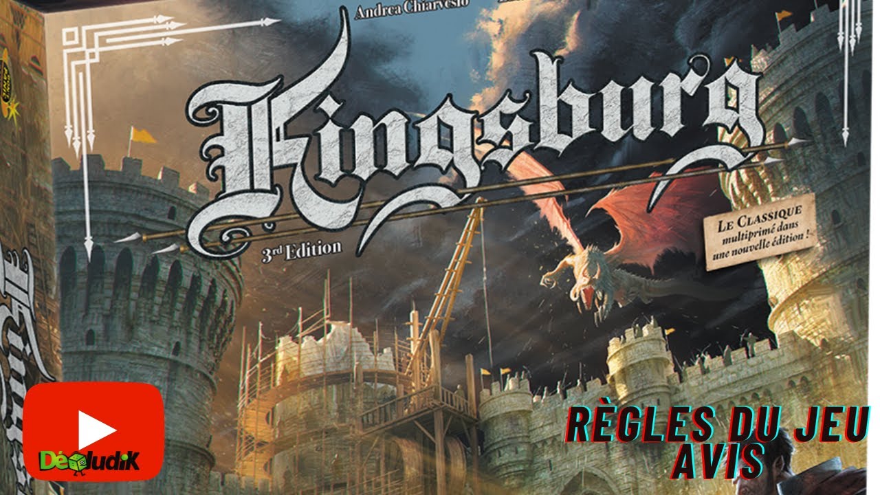 Kingsburg 3eme Edition - Règles du Jeu + Avis - Don't Panic Games