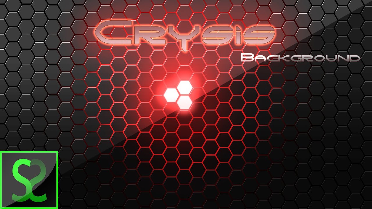 How to create Crysis wallpaper / background in Photoshop | Photoshop tutorial