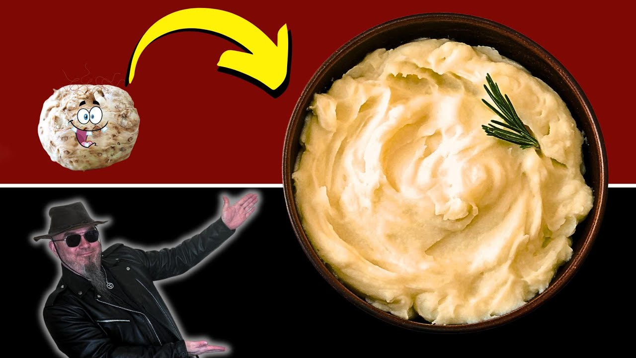 Celeriac Mash Makover | From Ugly to Exquisite in Under 12 Minutes!