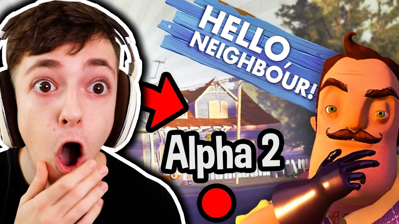 STAR&Yacute; SOUSED JE ZPĚT!! - Dohr&aacute;l jsem Hello Neighbor Alphu 2 a Alphu 3