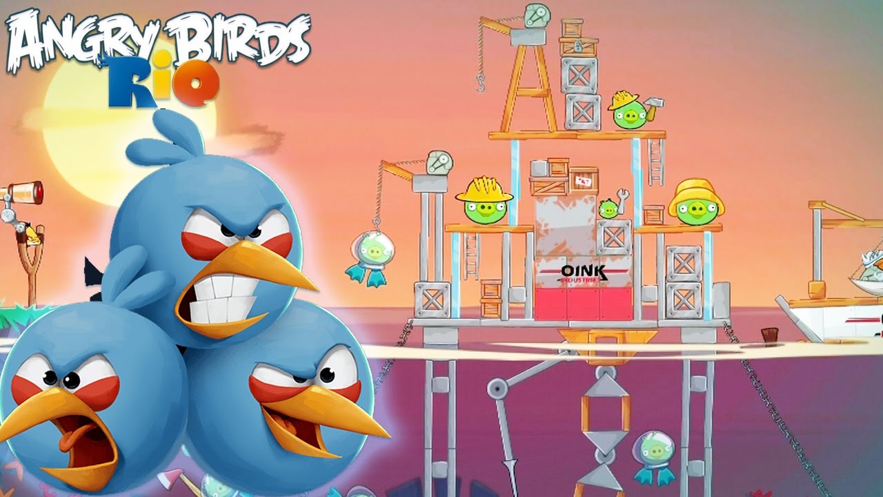Angry Birds Seasons - Rovio Entertainment Ltd 2016 PIG DAYS Chapter 4 Level 1-5