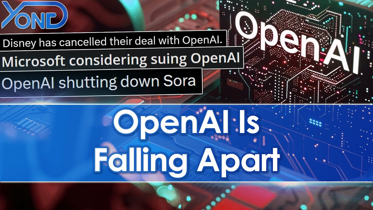 OpenAI закрывает Sora, Disney отменяет сделку на 1 миллиард долларов, Microsoft рассматривает воз...