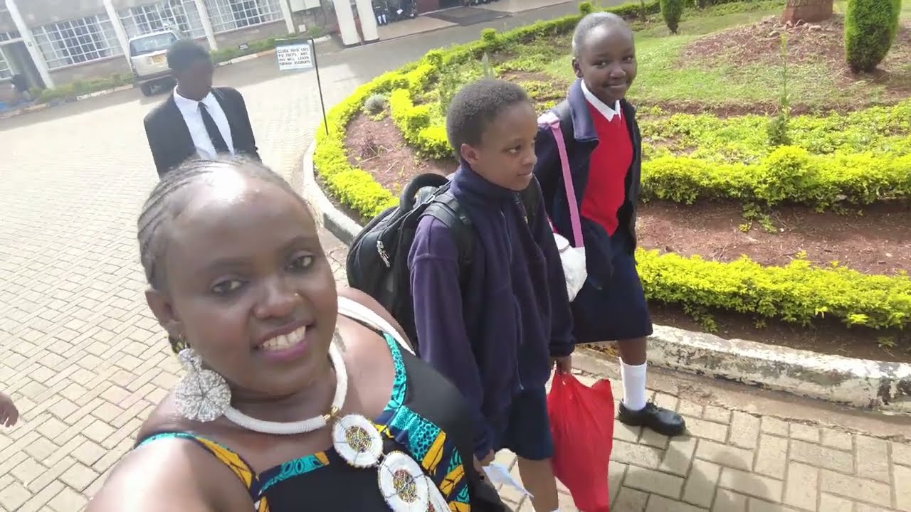 Reuniting with My Daughter: Midterm Break Pickup from Boarding High School in Kenya.