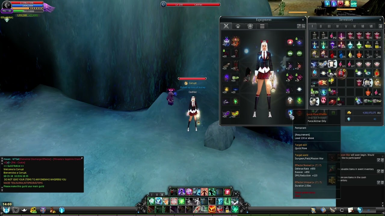 CABAL Online: Cadilac - Gearshowcase | End of EP35