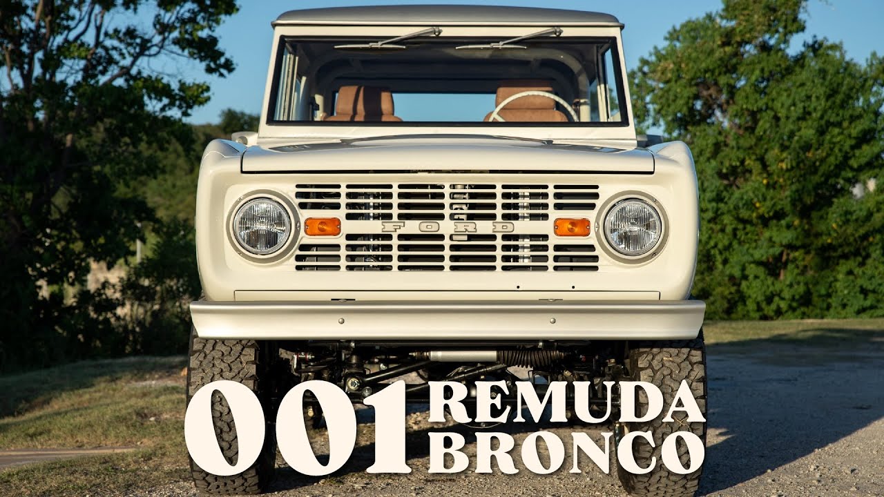 Not another coyote swap... 1970 Ford Bronco Sport 4x4 built by Remuda Motoring (walk around & drive)