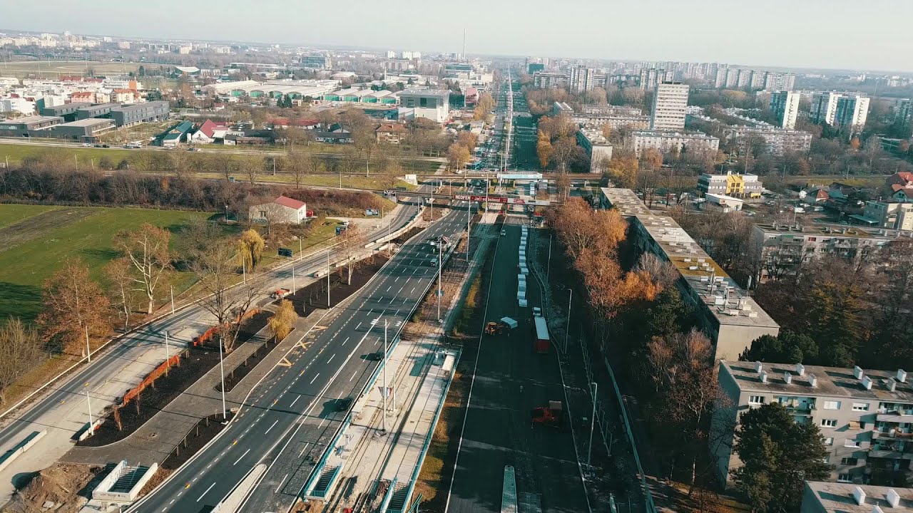 Rotor Remetinec - stanje na gradilištu - 11.12.2019. (snimka dronom)