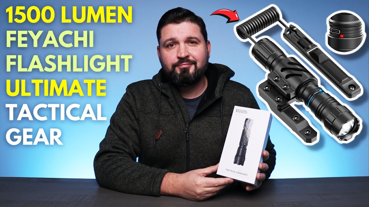 Lumen Feyachi Flashlight - Ultimate Tactical Gear!