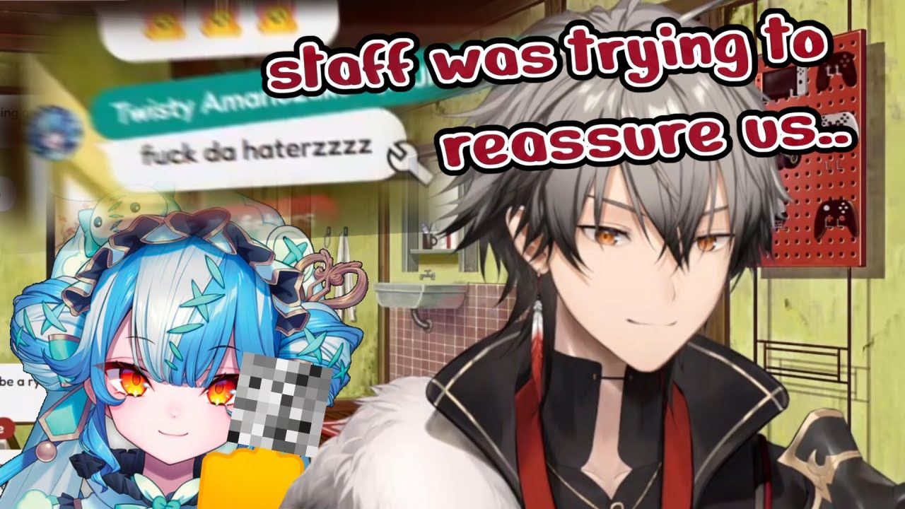 How Ryoma views the hate and rumors surrounding Nijisanji EN