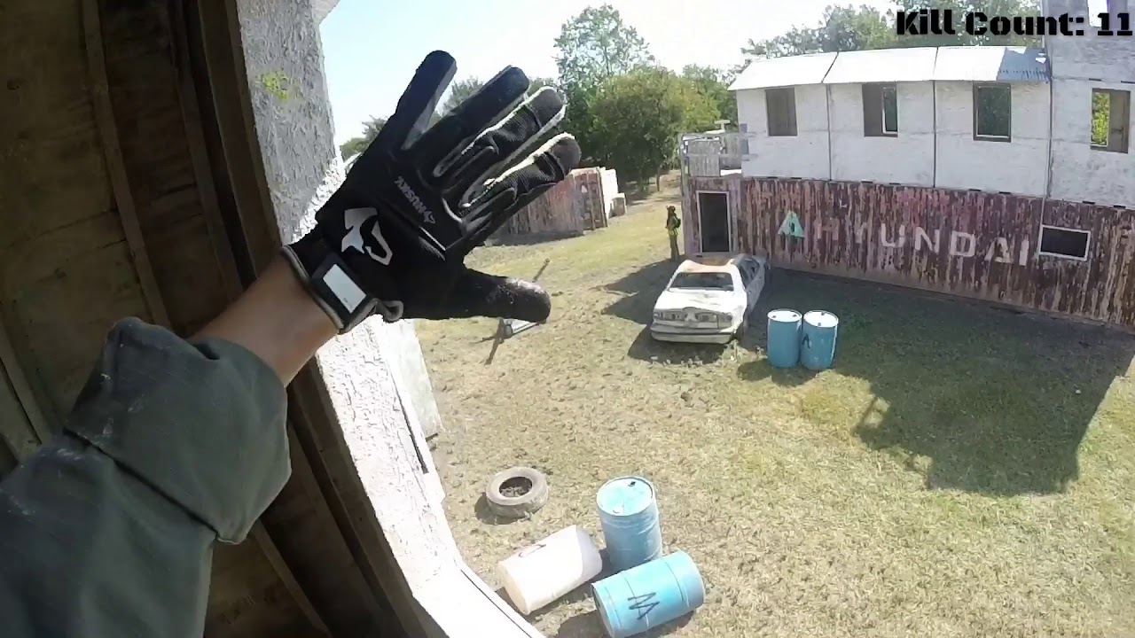 DFW Adventure Park Airsoft | 12 KILL STREAK | Krytac MK2 CRB UPGRADED