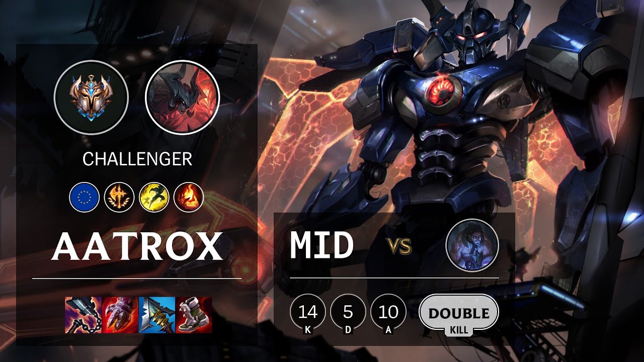 Aatrox Mid vs Sylas - EUW Challenger Patch 11.19