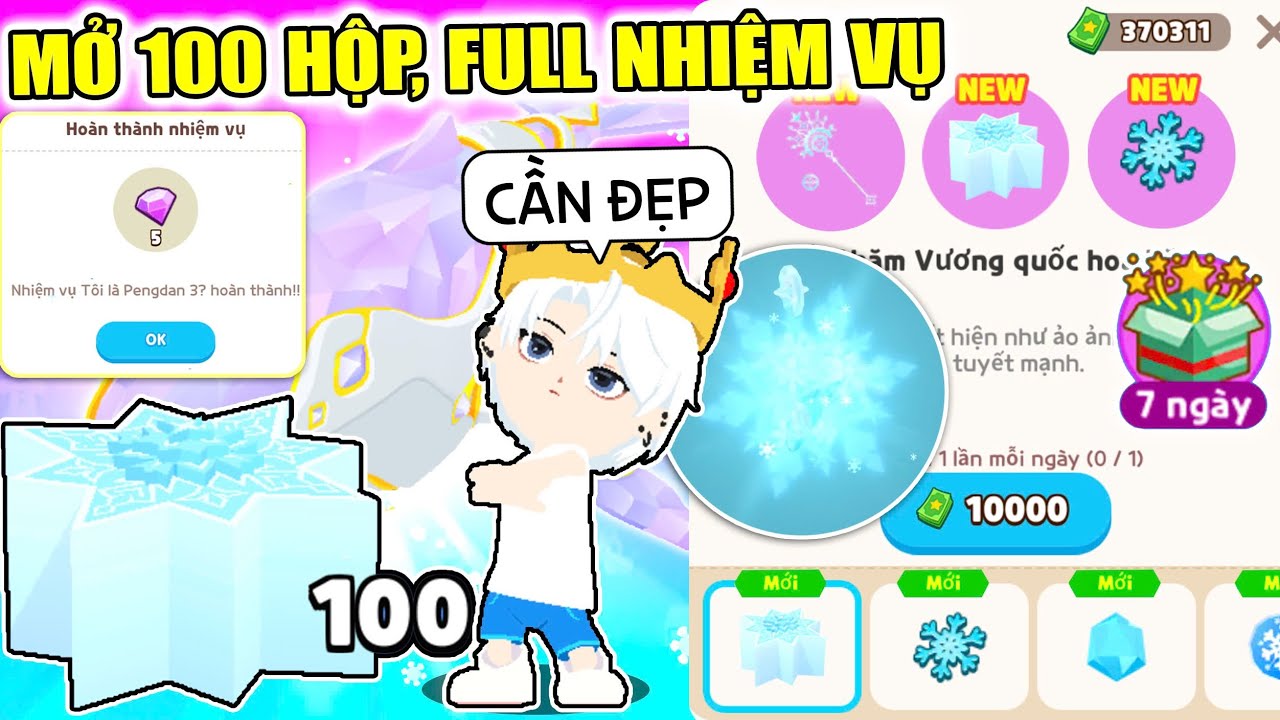 Play Together | Mở 100 Hộp Cần Băng, Full Nhiệm Vụ Kc Free, Vị Trí Mua Mồi Và Hộp Mới