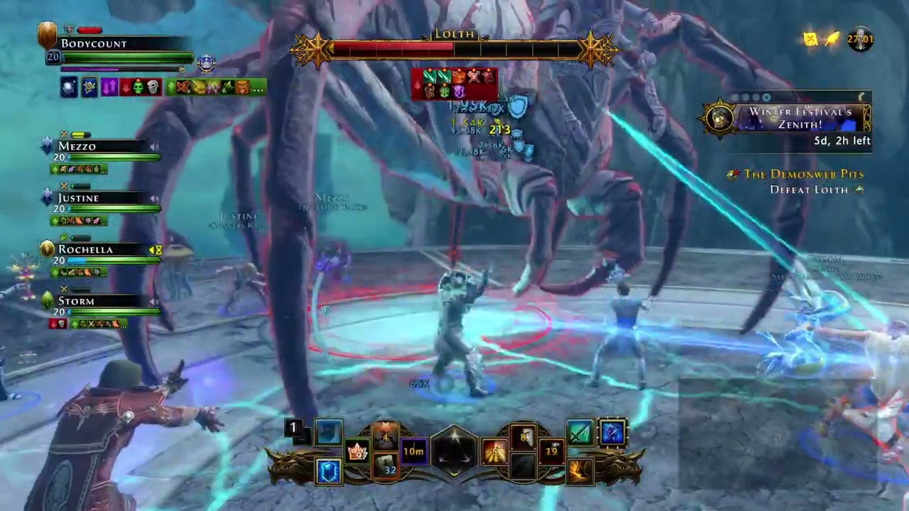 Neverwinter | MMORPG | Demonweb Pits Pt. 6 - Battling The Godly Weapon