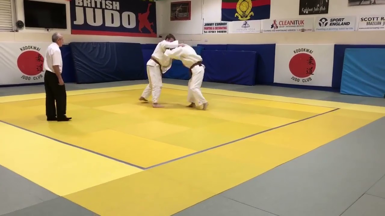 Judo Dan Grading Lineup 2nd Match