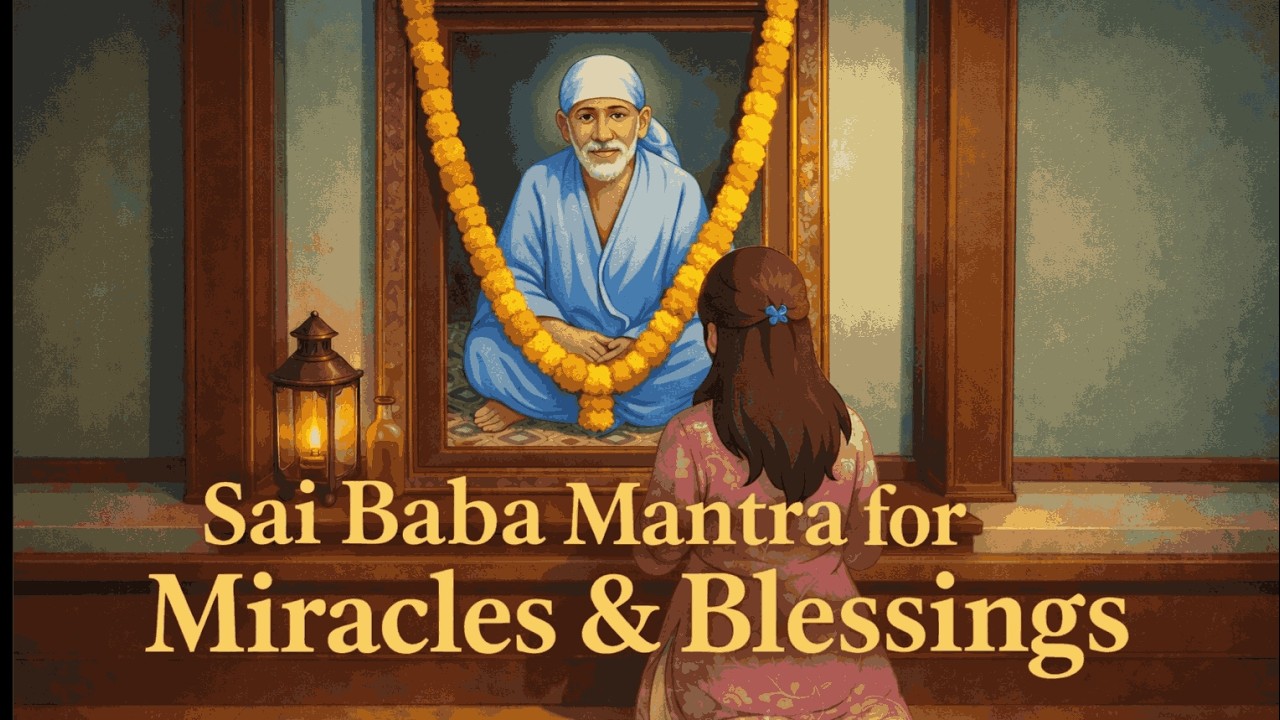 Sai Baba Mantra for Miracles & Blessings #SaiBaba#OmSaiNamoNamah