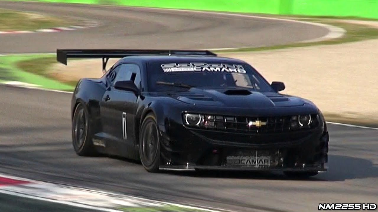 650HP Reiter Engineering Chevy Camaro GT3 on Track