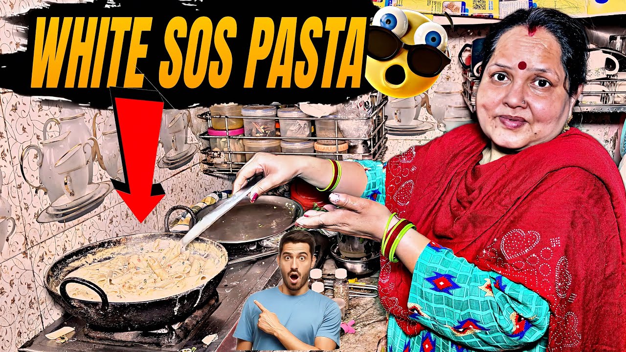FINALLY AAJ WHITE SOS PASTA😋😍 WHITE SOS PASTA RECIPE || Rohan Soni Vlogs