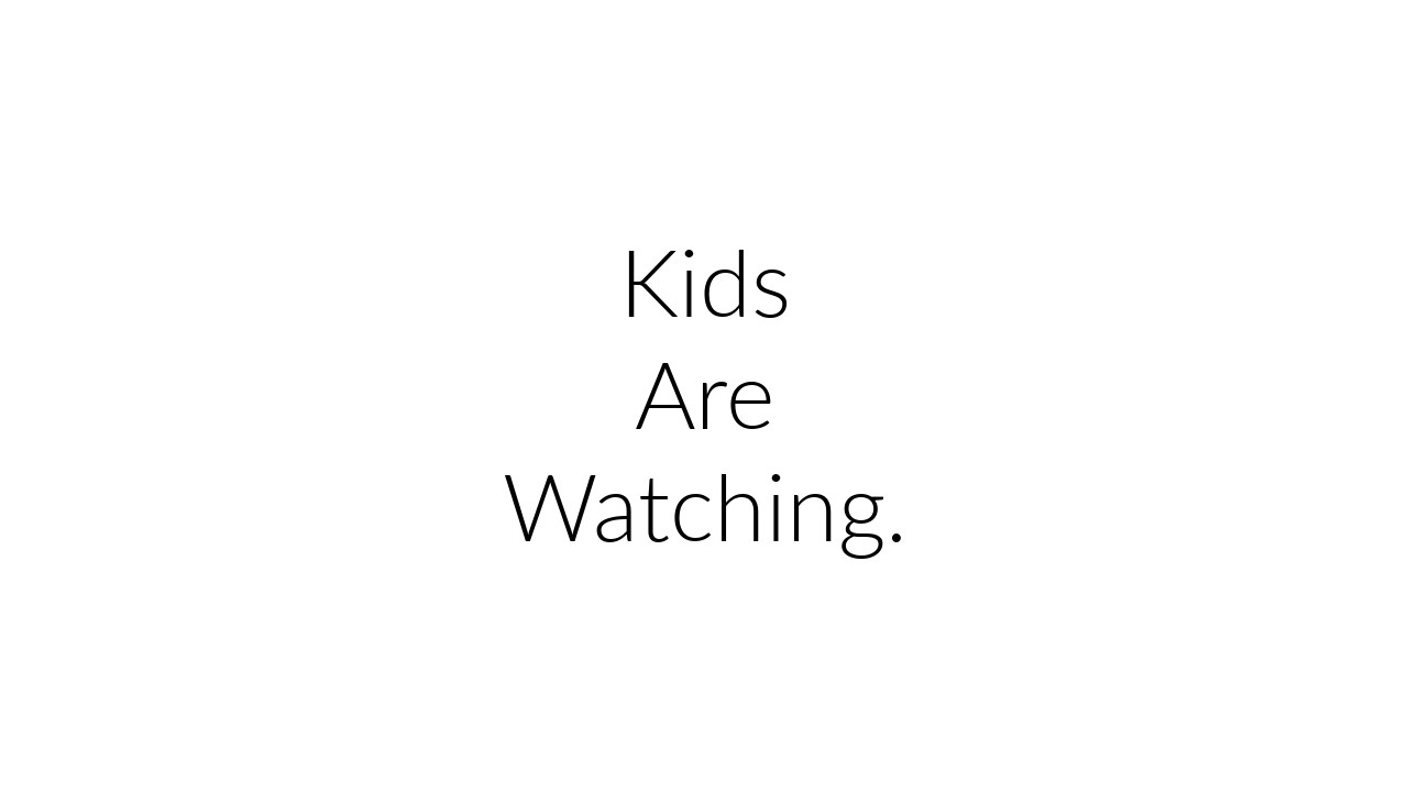 What Kids Learn When Adults Go First