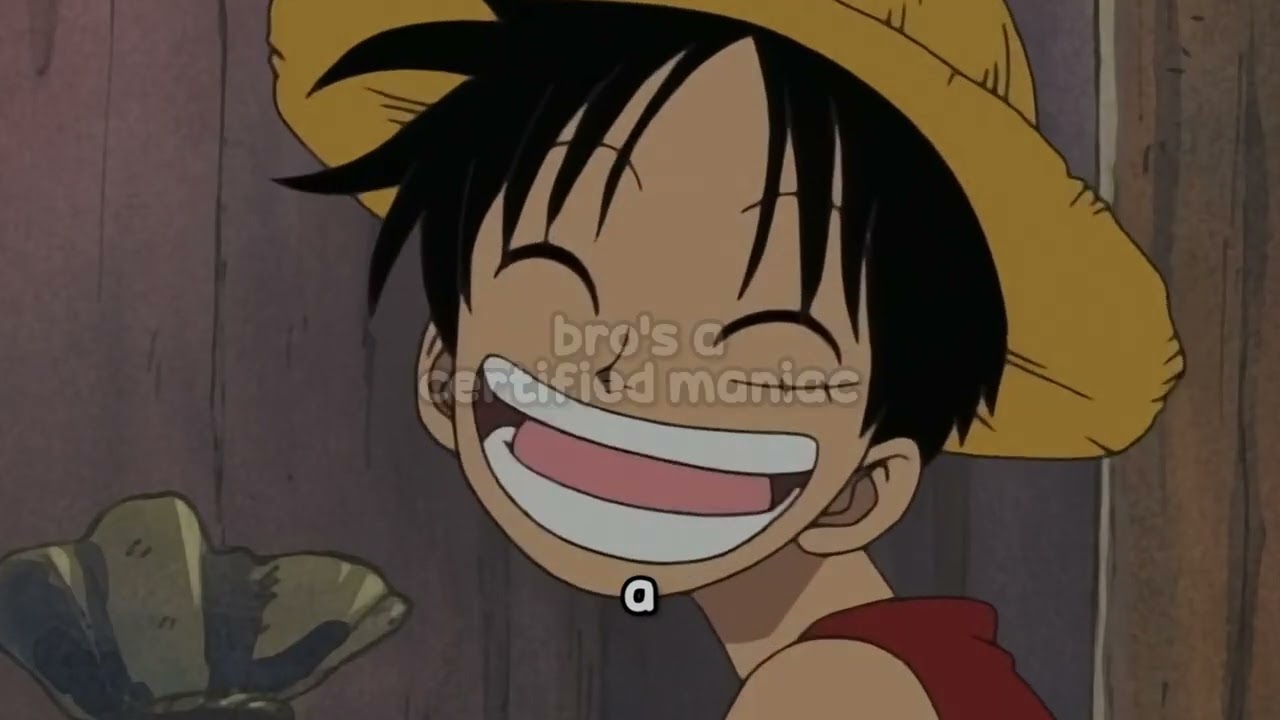 Pre timeskip One Piece Luffy being Luffy!