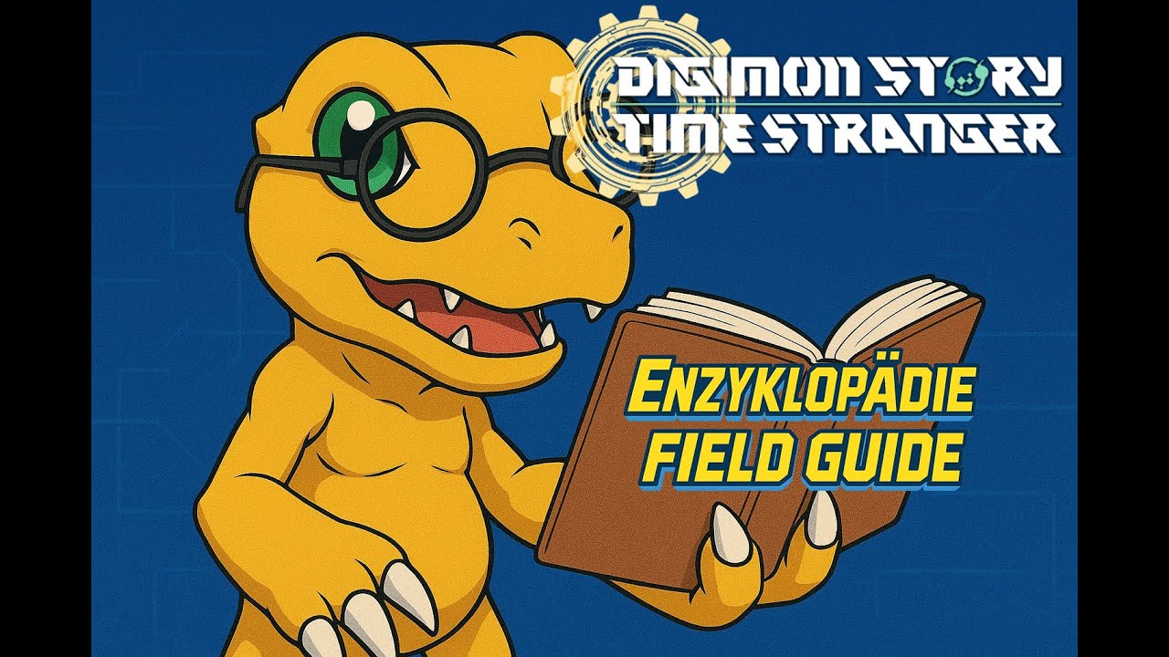 Digimon Storys Time Stranger Demo komplette Enzyklopädie/Fieldguide Deutsch