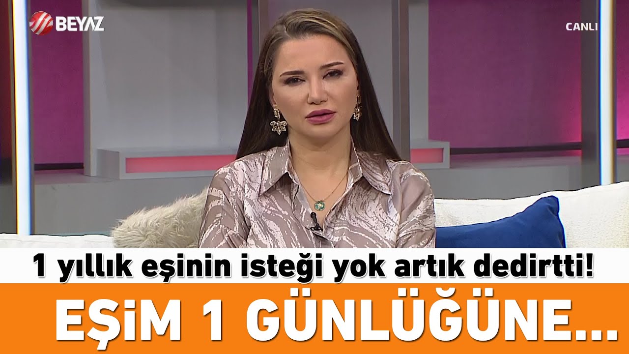 1 yıllık eşinin isteği yok artık dedirtti! 1 günlüğüne...
