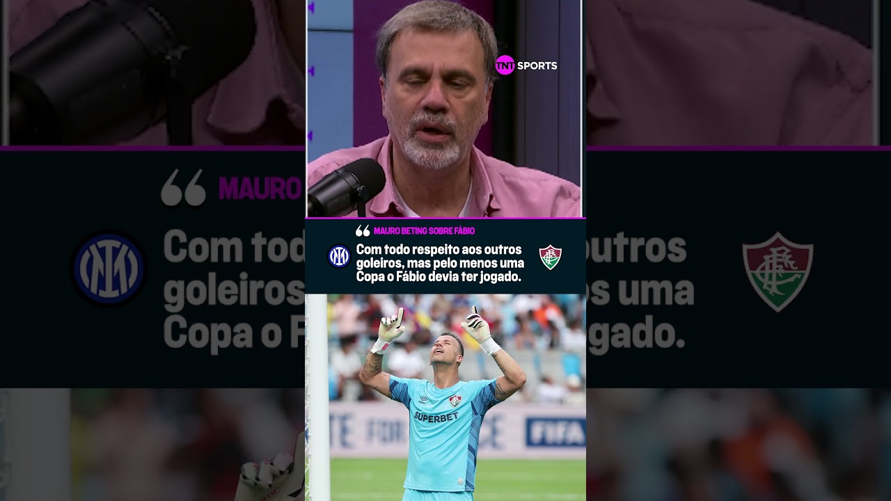 O Fábio merecia ter jogado uma Copa do Mundo? Mauro Beting disse que sim! 