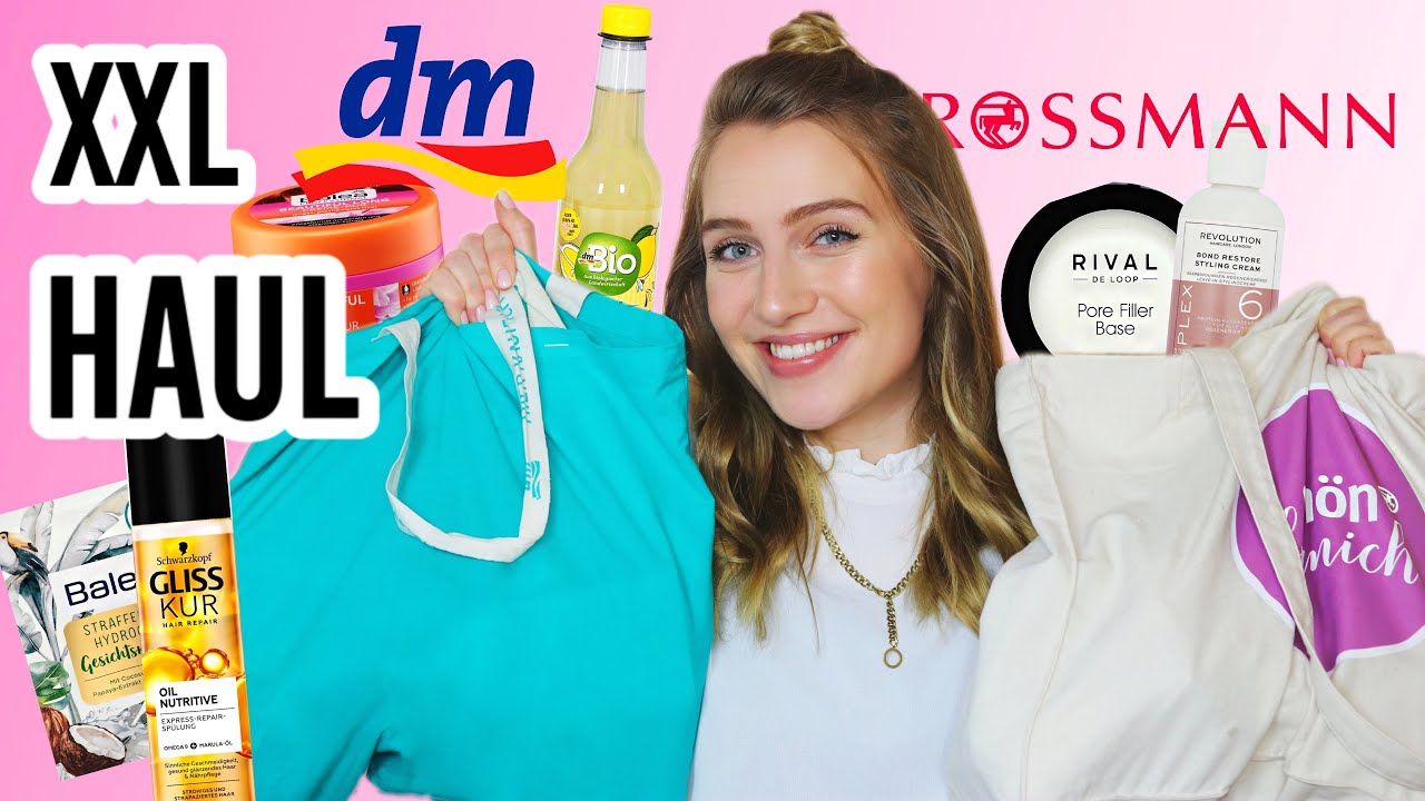XXL DM & ROSSMANN HAUL Mai 2022 | Neuheiten & Favoriten | Balea, Gliss Kur, Juniper Lane | Lubella