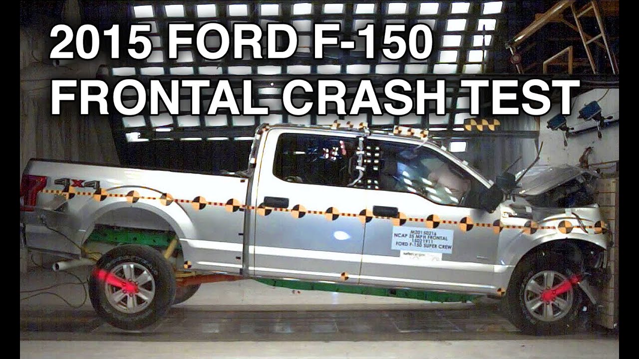 2015 Ford F-150 SuperCrew Crash Test (Frontal)