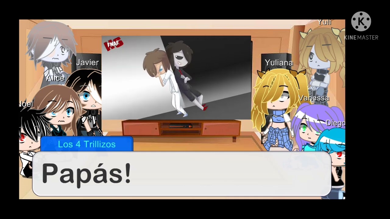 Los Futuros hijos de ??? FNAFHS Reaccionan a ???????