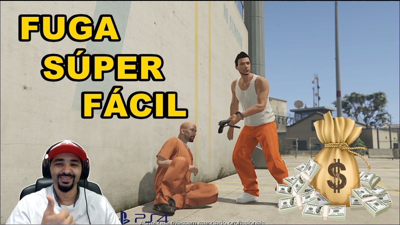 GTA V ONLINE DICAS COMO FAZER O GOLPE FUGA DA PRISÃO SÚPER FACIL E GANHAR DINHEIRO