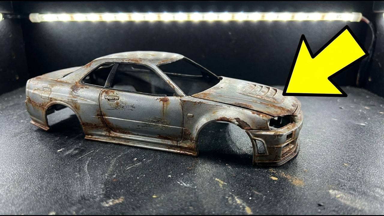 POV ASMR Restoration | Nissan Skyline R34 Rebuild – Midnight Purple II Legend