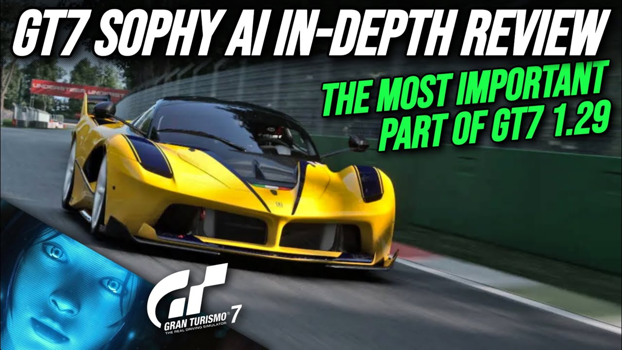 In Depth Review of SOPHY Ai in GT7 1.29 | Thoughts on the future of artificial drivers | PS5