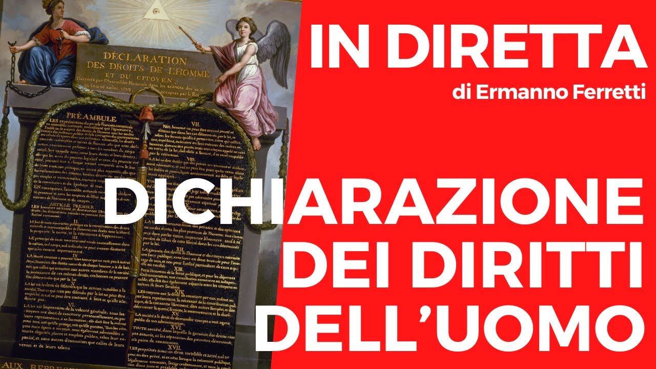 Una pagina de... la Dichiarazione dei diritti dell'uomo e del cittadino