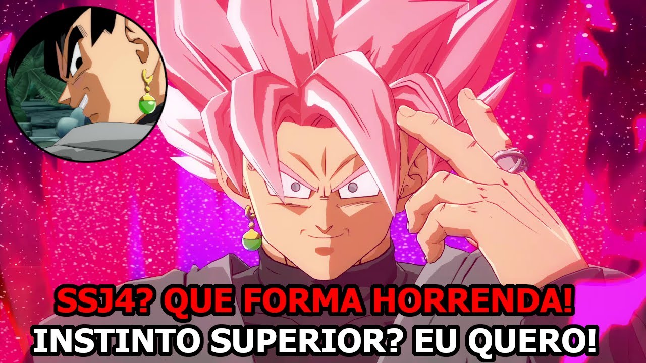GOKU BLACK vs TODO MUNDO!!! - Todas as falas do Goku Black no Dragon Ball FighterZ